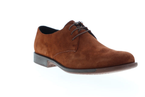 Camper Rebowie K100059-002 Mens Brown Suede Casual Lace Up Oxfords Shoes