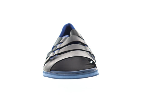 Camper Spray K100083-007 Mens Black Leather Strap Sport Sandals Shoes