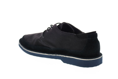 Camper Morrys K100088-013 Mens Black Canvas Lace Up Plain Toe Oxfords Shoes
