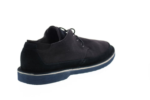 Camper Morrys K100088-013 Mens Black Canvas Lace Up Plain Toe Oxfords Shoes