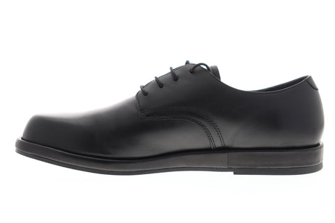 Camper Fidelius K100110-004 Mens Black Leather Low Top Plain Toe Oxfords Shoes