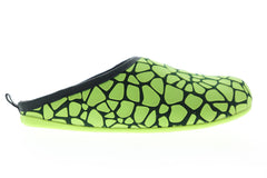 Camper Wabi K100124-002 Mens Green Synthetic Slip On Slides Sandals Shoes