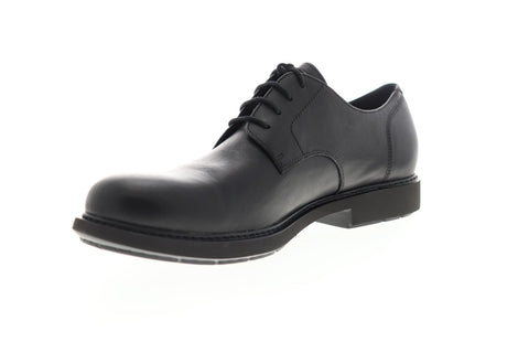Camper Neuman K100152-001 Mens Black Leather Dress Lace Up Oxfords Shoes