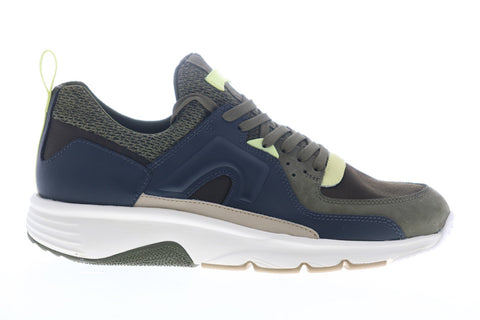 Camper Drift K100169-022 Mens Green Canvas Lace Up Lifestyle Sneakers Shoes