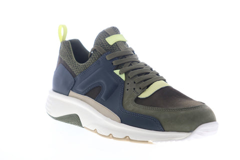 Camper Drift K100169-022 Mens Green Canvas Lace Up Lifestyle Sneakers Shoes