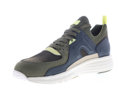 Camper Drift K100169-022 Mens Green Canvas Lace Up Lifestyle Sneakers Shoes