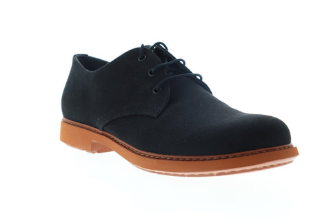 Camper Neuman K100221-002 Mens Black Canvas Casual Lace Up Oxfords Shoes