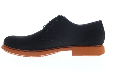 Camper Neuman K100221-002 Mens Black Canvas Casual Lace Up Oxfords Shoes