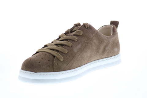 Camper Runner Four K100226-014 Mens Brown Suede Euro Sneakers Shoes
