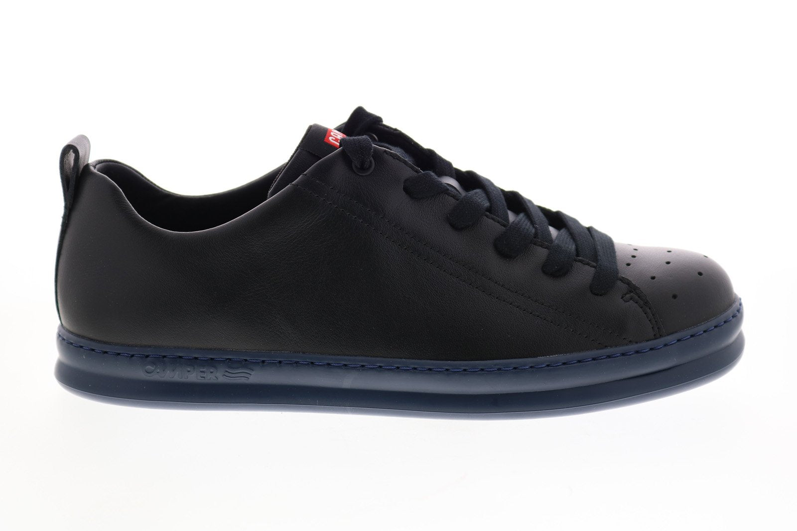 スニーカー CAMPER Men Sneakers Black K100226-017 RUNNER 0 Camper Runner K100226-017 Mens Black Leather Lace Up