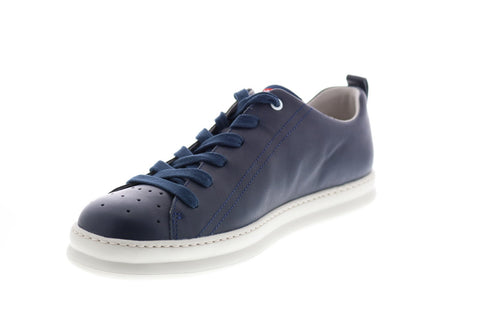 Camper Runner Four K100226-040 Mens Blue Leather Euro Sneakers Shoes