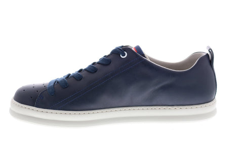 Camper Runner Four K100226-040 Mens Blue Leather Euro Sneakers Shoes