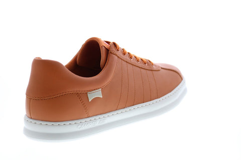 Camper Runner Four K100227-036 Mens Orange Leather Euro Sneakers Shoes