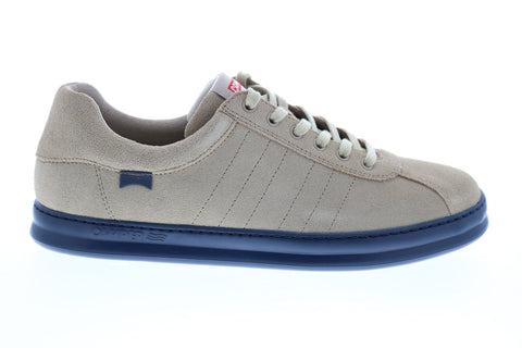 Camper Runner Four K100227-038 Mens Beige Nubuck Euro Sneakers Shoes