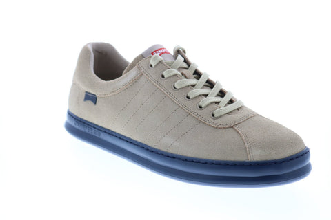 Camper Runner Four K100227-038 Mens Beige Nubuck Euro Sneakers Shoes