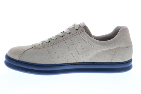 Camper Runner Four K100227-038 Mens Beige Nubuck Euro Sneakers Shoes