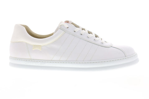 Camper Runner Four K100227-004 Mens White Leather Lace Up Low Top Sneakers Shoes