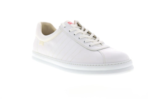 Camper Runner Four K100227-004 Mens White Leather Lace Up Low Top Sneakers Shoes