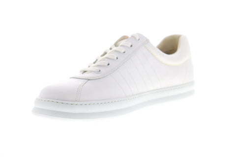 Camper Runner Four K100227-004 Mens White Leather Lace Up Low Top Sneakers Shoes