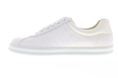 Camper Runner Four K100227-004 Mens White Leather Lace Up Low Top Sneakers Shoes