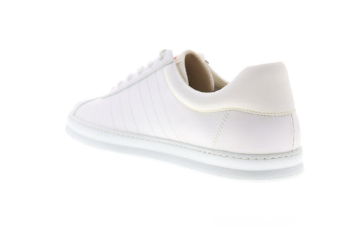 Camper Runner Four K100227-004 Mens White Leather Lace Up Low Top Sneakers Shoes