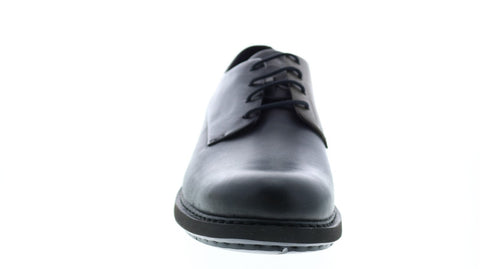 Camper TWS K100240-005 Mens Black Leather Oxfords & Lace Ups Plain Toe Shoes
