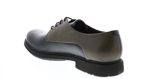 Camper TWS K100240-005 Mens Black Leather Oxfords & Lace Ups Plain Toe Shoes