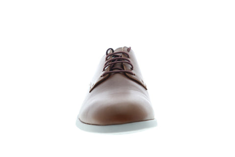 Camper Truman K100243-007 Mens Brown Leather Lace Up Plain Toe Oxfords Shoes