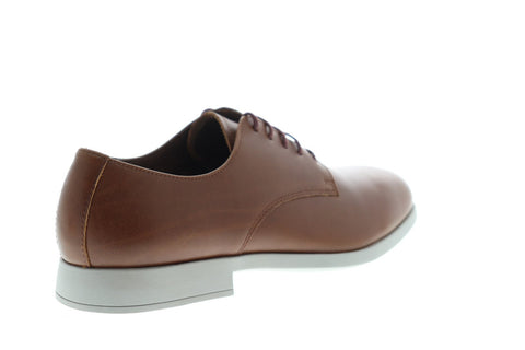 Camper Truman K100243-007 Mens Brown Leather Lace Up Plain Toe Oxfords Shoes