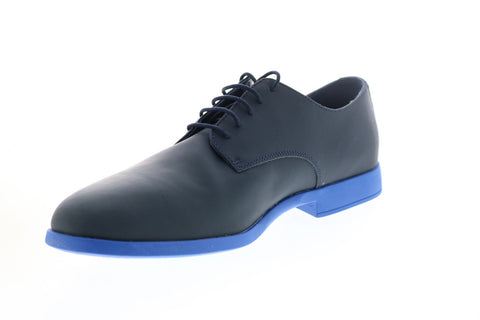 Camper Truman K100243-009 Mens Blue Oxfords & Lace Ups Plain Toe Shoes