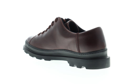 Camper Brutus K100245-010 Mens Brown Leather Lace Up Low Top Sneakers Shoes