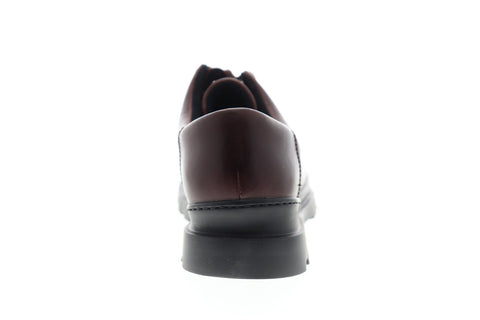 Camper Brutus K100245-010 Mens Brown Leather Lace Up Low Top Sneakers Shoes