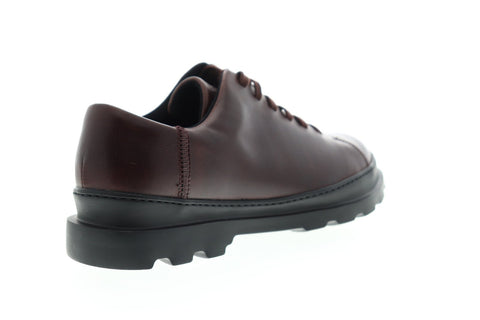 Camper Brutus K100245-010 Mens Brown Leather Lace Up Low Top Sneakers Shoes