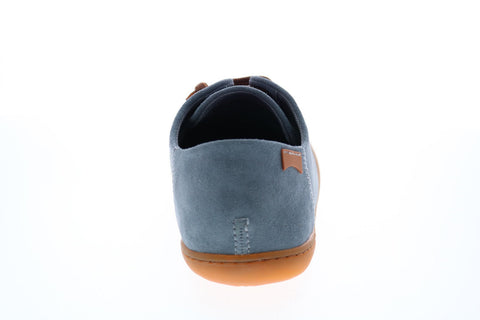 Camper Peu Cami K100249-014 Mens Gray Suede Lace Up Euro Sneakers Shoes