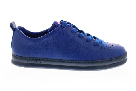 Camper Runner Four K100226-020 Mens Blue Leather Euro Sneakers Shoes
