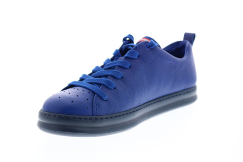 Camper Runner Four K100226-020 Mens Blue Leather Euro Sneakers Shoes