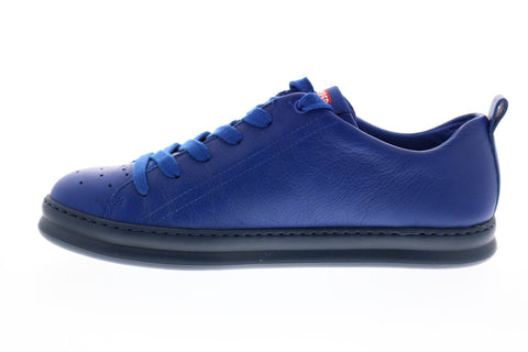 Camper Runner Four K100226-020 Mens Blue Leather Euro Sneakers Shoes