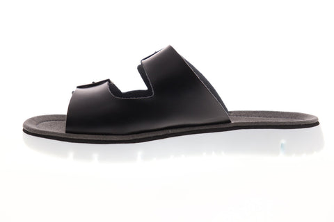 Camper Oruga K100286-001 Mens Black Leather Adjustable Strap Sport Sandals Shoes