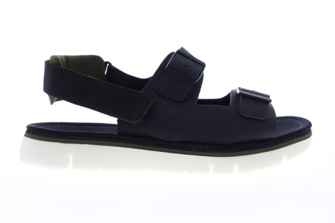 Camper Oruga K100287-008 Mens Black Leather Strap Sport Sandals Shoes
