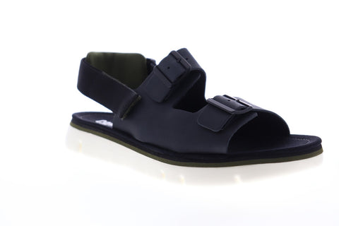 Camper Oruga K100287-008 Mens Black Leather Strap Sport Sandals Shoes
