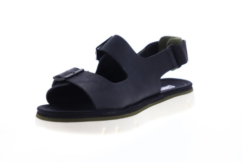 Camper Oruga K100287-008 Mens Black Leather Strap Sport Sandals Shoes
