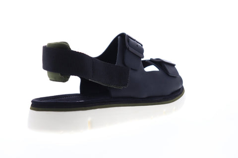 Camper Oruga K100287-008 Mens Black Leather Strap Sport Sandals Shoes