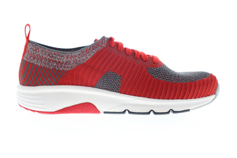 Camper Drift K100288-003 Mens Red Mesh Lace Up Low Top Sneakers Shoes