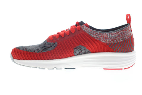 Camper Drift K100288-003 Mens Red Mesh Lace Up Low Top Sneakers Shoes