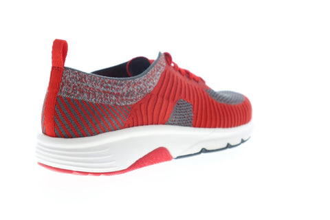 Camper Drift K100288-003 Mens Red Mesh Lace Up Low Top Sneakers Shoes