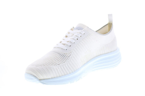 Camper Drift K100288-016 Mens White Canvas Lace Up Euro Sneakers Shoes
