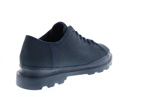 Camper Brutus K100294-010 Mens Blue Canvas Lace Up Euro Sneakers Shoes