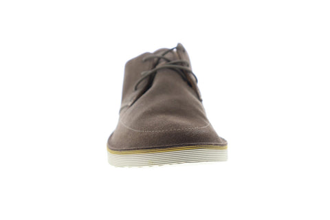 Camper Morrys K100295-002 Mens Brown Suede Low Top Plain Toe Oxfords Shoes
