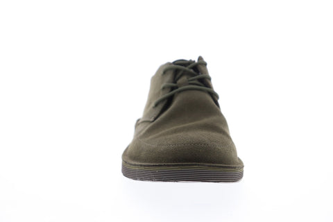 Camper Morrys K100295-008 Mens Green Suede Casual Lace Up Oxfords Shoes