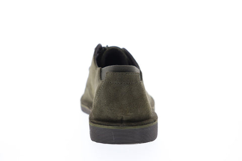Camper Morrys K100295-008 Mens Green Suede Casual Lace Up Oxfords Shoes